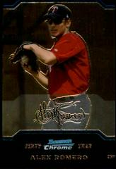 Alex Romero #320 Baseball Cards 2004 Bowman Chrome Prices