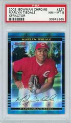 Marlyn Tisdale [Xfractor] #227 Baseball Cards 2002 Bowman Chrome Prices