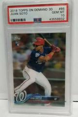 Juan Soto #86 Baseball Cards 2018 Topps on Demand 3D Prices