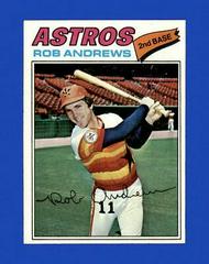 Rob Andrews Baseball Cards 1977 Topps Prices