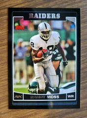 Randy Moss [Black] Football Cards 2006 Topps Prices