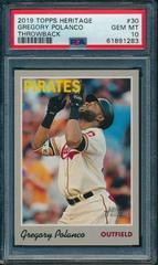 Gregory Polanco [Throwback] #30 Baseball Cards 2019 Topps Heritage Prices