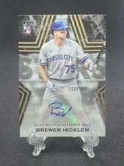 Brewer Hicklen [Black] Baseball Cards 2023 Topps Series 2 Stars Autographs Prices