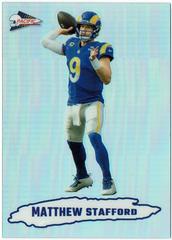 Matthew Stafford [Silver] Football Cards 2022 Panini Zenith 1992 Pacific Prices