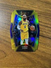 LeBron James [Gold Prizm Die Cut] Basketball Cards 2021 Panini Select Prices