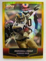 Marshall Faulk [Gold Chrome Refractor] Football Cards 2004 Topps Draft Picks & Prospects Prices