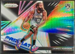 James Harden [Hyper Prizm] #3 Basketball Cards 2021 Panini Prizm Prizmatic Prices