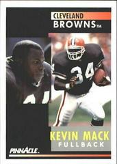Kevin Mack #40 Football Cards 1991 Pinnacle Prices