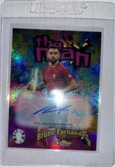 Bruno Fernandes #TM-BF Soccer Cards 2023 Topps Finest Road To UEFA EURO The Man Autograph Prices