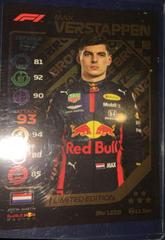 Max Verstappen #LE2B Racing Cards 2020 Topps Turbo Attax Formula 1 Limited Edition Prices