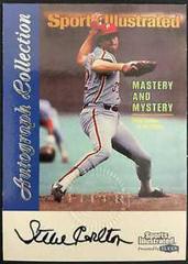 Steve Carlton Baseball Cards 1999 Sports Illustrated Greats of the Game Autographs Prices