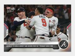 Atlanta Braves Baseball Cards 2021 Topps Now Prices