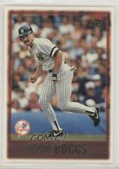 Wade Boggs #8 Baseball Cards 1997 Topps Prices