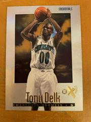 Tony Delk Credentials Basketball Cards 1996 Skybox E-X2000 Prices