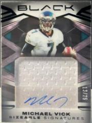 Michael Vick Football Cards 2022 Panini Black Sizeable Signatures Jersey Prices