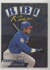Sammy Sosa #16RK Baseball Cards 1999 Ultra R.B.I. Kings Prices