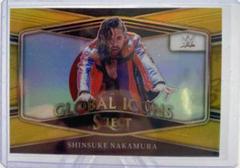 Shinsuke Nakamura [Gold Prizm] #17 Wrestling Cards 2022 Panini Select WWE Global Icons Prices
