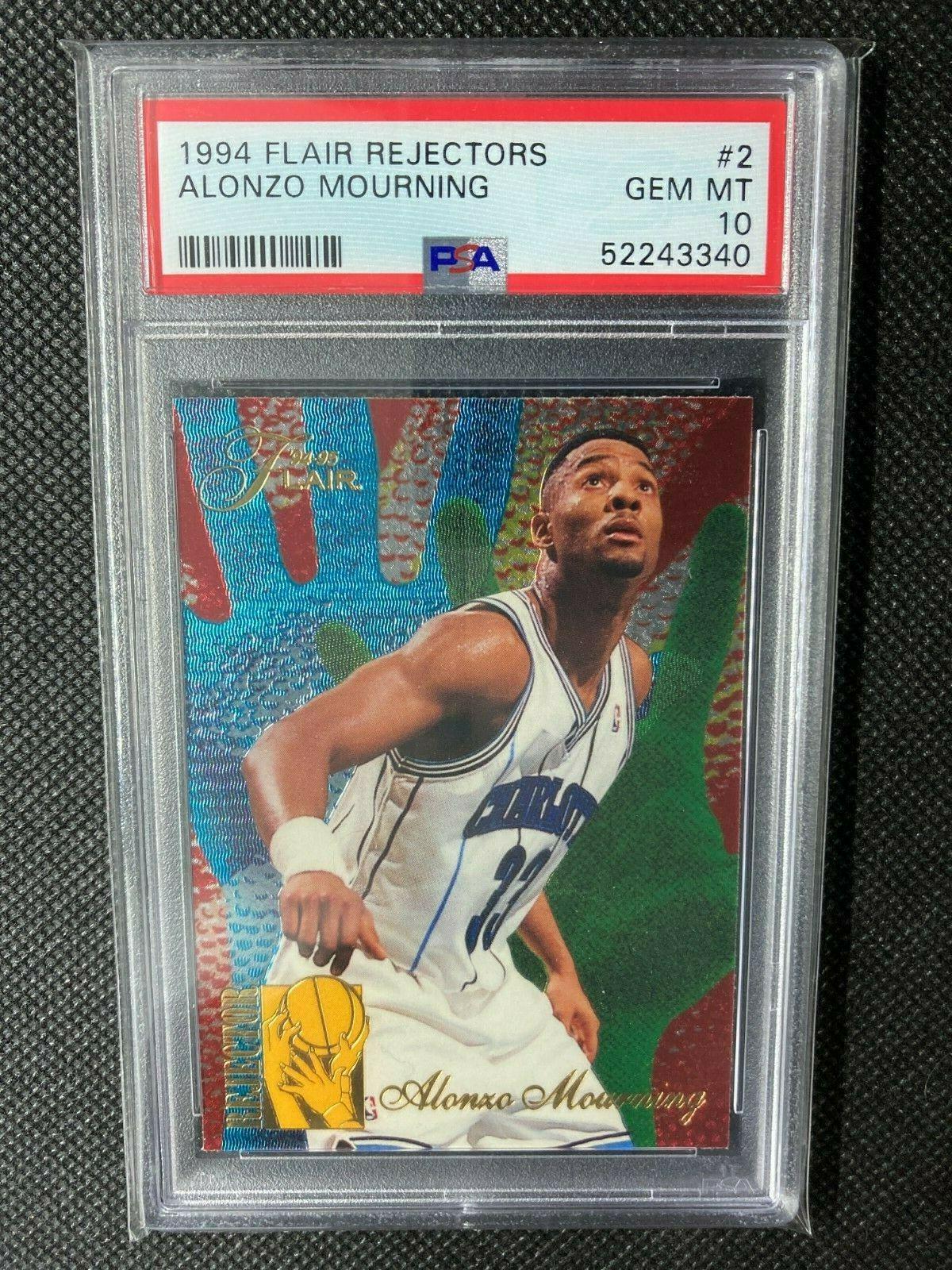 Alonzo Mourning #2 Prices | 1994 Flair Rejectors | Basketball Cards