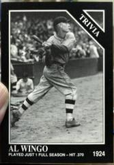 Al Wingo #458 Baseball Cards 1992 Conlon Collection Prices