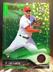 Luis Garcia [Green] #17 Baseball Cards 2021 Bowman Platinum Prices