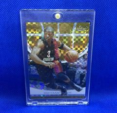 Dwyane Wade [Gold X Fractor] Basketball Cards 2005 Finest Prices