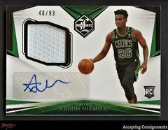 Aaron Nesmith Basketball Cards 2020 Panini Chronicles Limited Rookie Jersey Autographs Prices