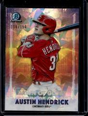 Austin Hendrick [Atomic Refractor] Baseball Cards 2021 Bowman Chrome Dawn of Glory Prices