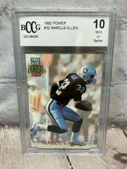 Marcus Allen Football Cards 1992 Pro Set Power Prices