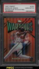 Andruw Jones [Refractor w/ Coating] Baseball Cards 1997 Finest Prices