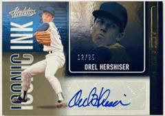 Orel Hershiser Baseball Cards 2022 Panini Absolute Iconic Ink Autographs Prices