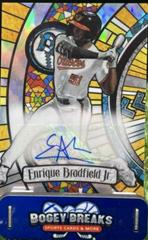 Enrique Bradfield Jr. Baseball Cards 2023 Bowman Draft Glass Autographs Prices