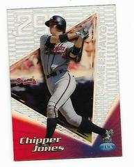 Chipper Jones #16B Baseball Cards 1999 Topps Tek Prices