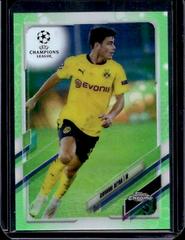 Giovanni Reyna [Neon Green] Soccer Cards 2020 Topps Chrome UEFA Champions League Prices