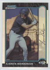 Lance Berkman [Refractor] Baseball Cards 1999 Bowman Chrome International Prices