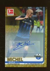 Sven Michel [Autograph Gold Refractor] #8 Soccer Cards 2019 Topps Chrome Bundesliga Prices