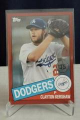 Clayton Kershaw [Red] #85-54 Baseball Cards 2020 Topps 1985 35th Anniversary Prices