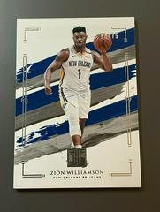 Zion Williamson [Silver] #2 Basketball Cards 2020 Panini Impeccable Prices