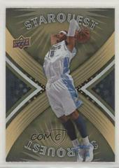 Carmelo Anthony [Gold] Basketball Cards 2008 Upper Deck Starquest Prices