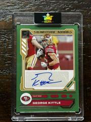 George Kittle [Green] Football Cards 2023 Panini Donruss Signature Marks Prices