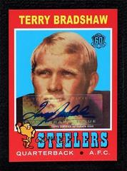 Terry Bradshaw [Silver] #TB Football Cards 2015 Topps 60th Anniversary Retired Autograph Prices