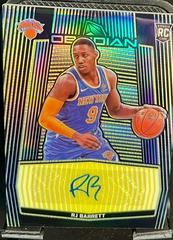 RJ Barrett [Electric Etch Yellow] #RA-RJB Basketball Cards 2019 Panini Obsidian Rookie Autographs Prices