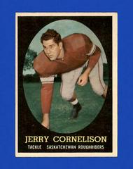 Jerry Cornelison Football Cards 1958 Topps CFL Prices