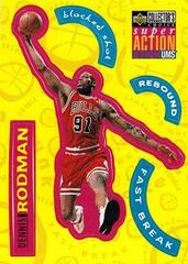 Dennis Rodman #S4 Basketball Cards 1996 Collector's Choice Stick Ums 1 Prices