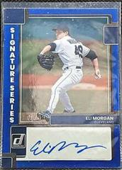 Eli Morgan [Blue] #SS-EM Baseball Cards 2022 Panini Donruss Signature Series Prices
