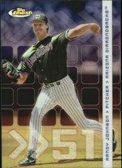 Randy Johnson [Refractor] #3 Baseball Cards 2002 Finest Prices