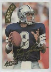 Troy Aikman [Gold Signature] #20 Football Cards 1994 Action Packed Prices