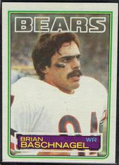 Brian Baschnagel Football Cards 1983 Topps Prices