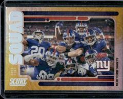 New York Giants [Gold Zone] #S12 Football Cards 2022 Panini Score Squad Prices