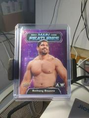 Anthony Bowens [Purple] Wrestling Cards 2022 Upper Deck AEW Main Features Prices