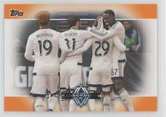 Vancouver Whitecaps FC [Orange] Soccer Cards 2017 Topps MLS Prices